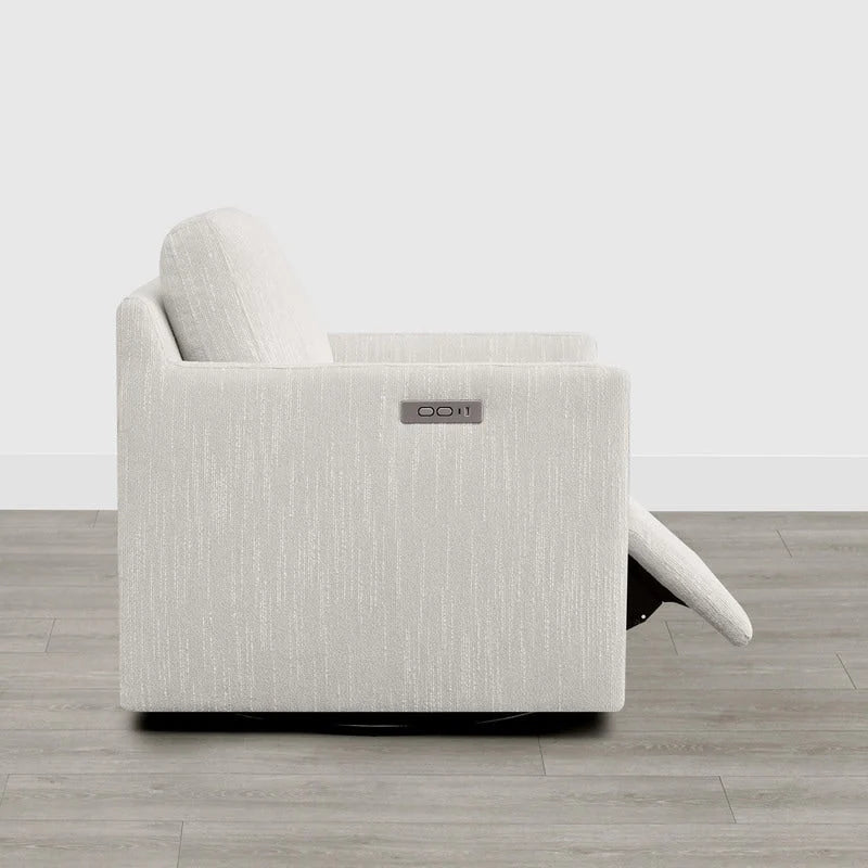 Nora Electric Power Swivel Chair with Footrest Recline 21