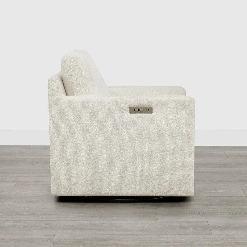 Nora Electric Power Swivel Chair with Footrest Recline 28