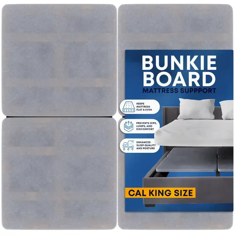 1.5 Split Wood Bunkie Board, Fully Assembled, Fabric Ventilation Cover - Replaces Wooden Slats or Box Spring for Bed Frames 19