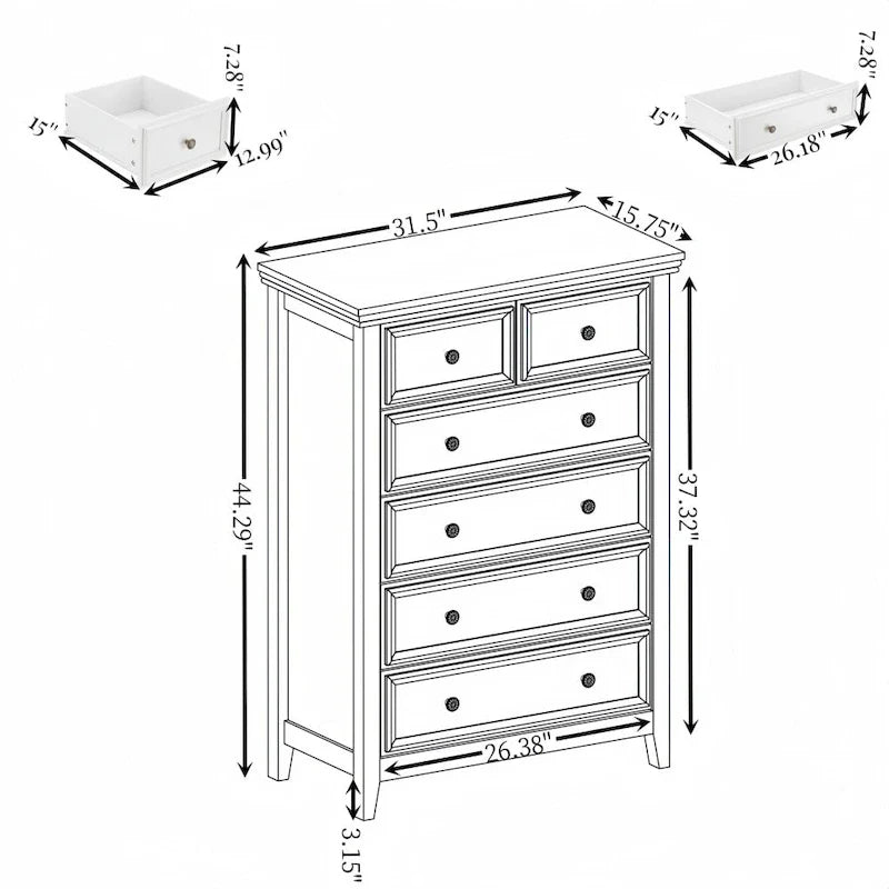 Chest of Drawers Closet Organizers and Storage Clothes Storage Drawers 4