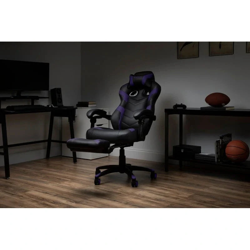 RESPAWN 110 Pro Gaming Chair - Gaming Chair with Footrest, Ergonomic Computer Desk Chair 40