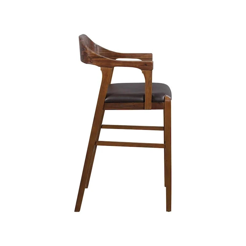 Rasmus Wood Counter or Bar Stool 16