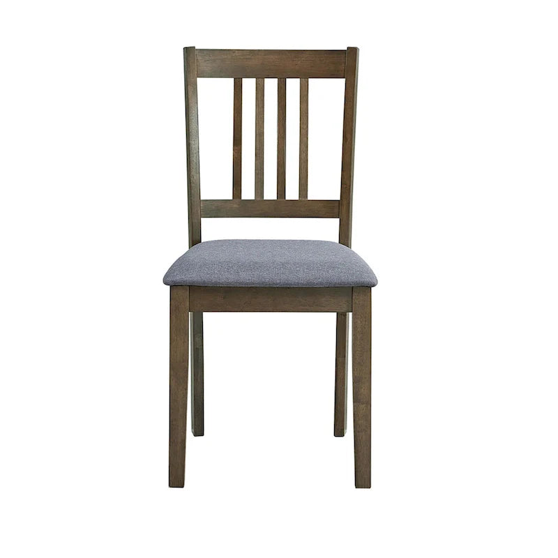 Set Tavolo e Sedie per Colazione in Cucina, Tavolo da Pranzo Quadrato in Legno, Tavolo da Pranzo Casuale con 4 Sedie Imbottite 23