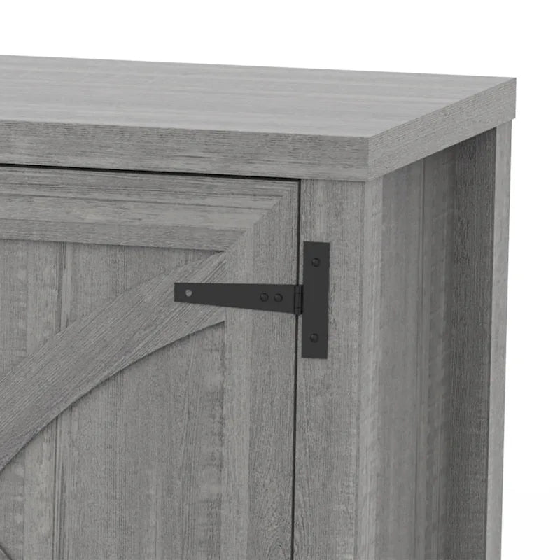 58 Farmhouse Electric Fireplace TV Stands Console Table for TV's up to 65 37
