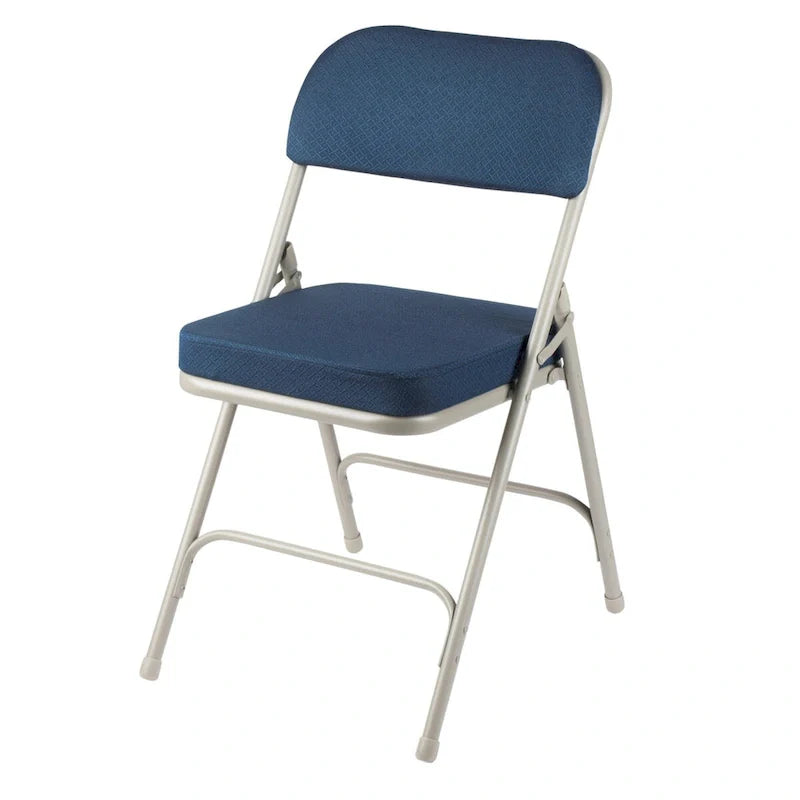 Hampden Furnishings Bernadine Collection Deluxe Fabric Padded Folding Chair, Pack of 2 31
