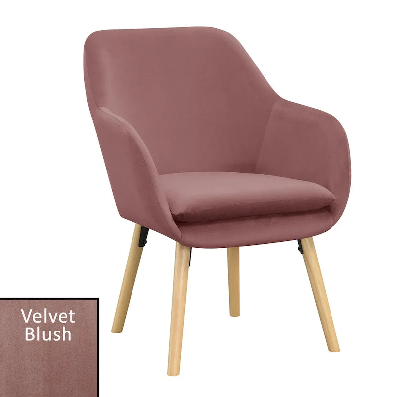 Convenience Concepts Take a Seat Charlotte Poltrona Accento Imbottita con Schienale Alto 42