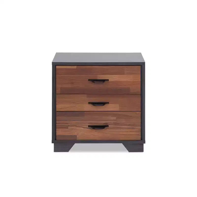 Acme Furniture 20" Eloy Accent Table Walnut/Espresso Finish: Rectangular MDF Top, Wood Legs, Drawer Storage