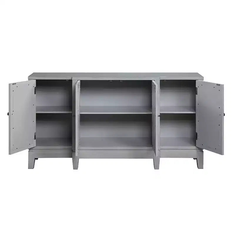 Tavolino Magdi 60" con finitura grigio anticato - Acme Furniture 5