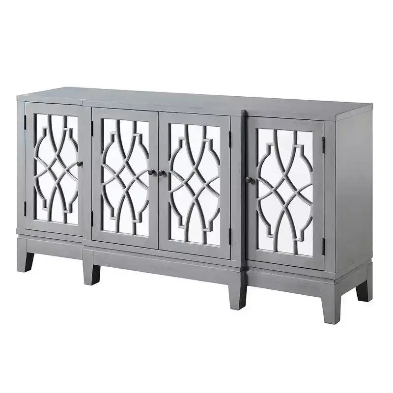Tavolino Magdi 60" con finitura grigio anticato - Acme Furniture 7