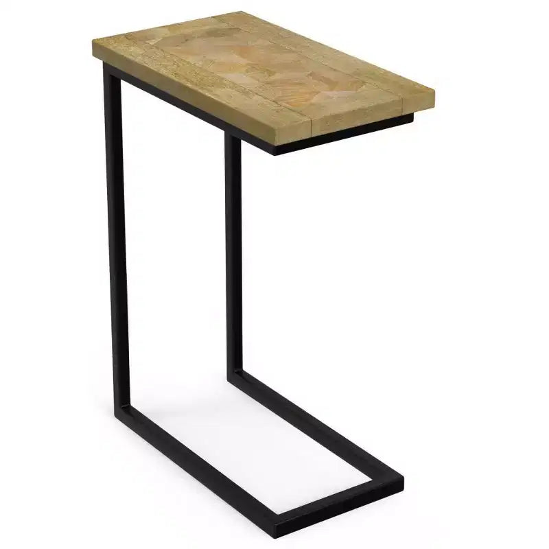 Tavolino WyndenHall Rhonda C con Intarsio Naturale 4