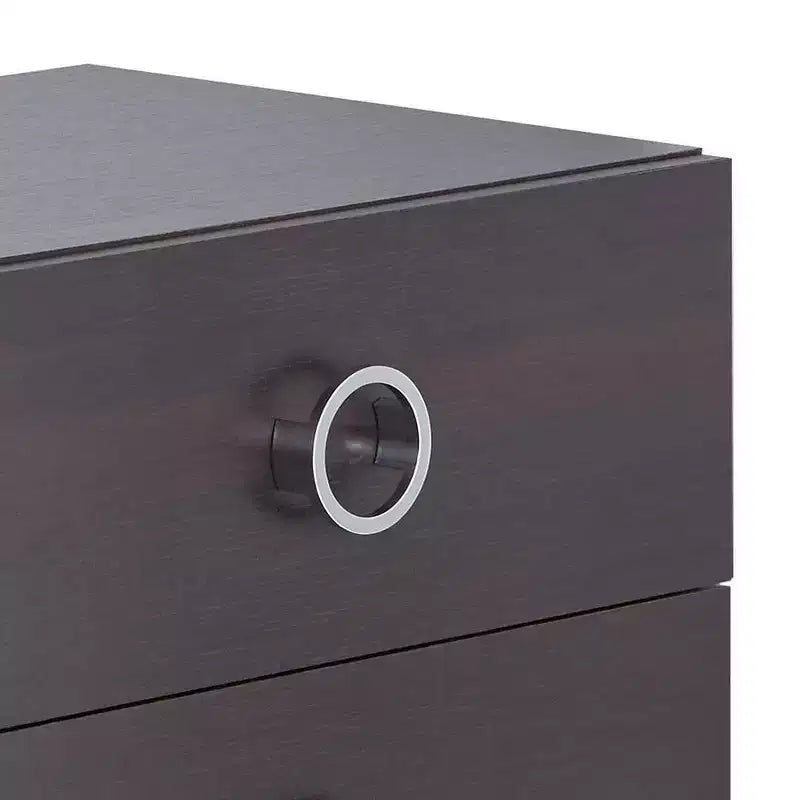 Acme Furniture Tavolino d'Appoggio Elms 20" Espresso: Struttura in MDF, Piano in Legno Impiallacciato, Cassetto Contenitore, Montaggio Senza Attrezzi 4