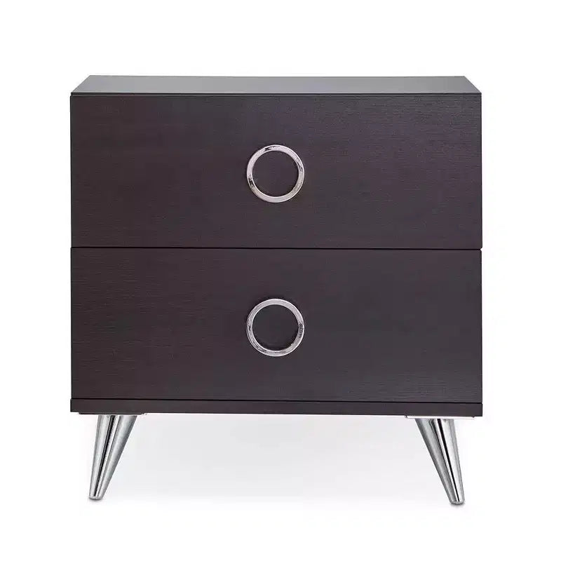 Acme Furniture Tavolino d'Appoggio Elms 20" Espresso: Struttura in MDF, Piano in Legno Impiallacciato, Cassetto Contenitore, Montaggio Senza Attrezzi 7