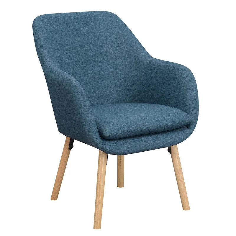 Convenience Concepts Take a Seat Charlotte Poltrona Accento Imbottita con Schienale Alto 37