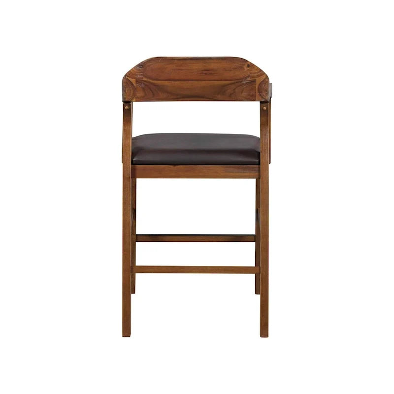 Rasmus Wood Counter or Bar Stool 11