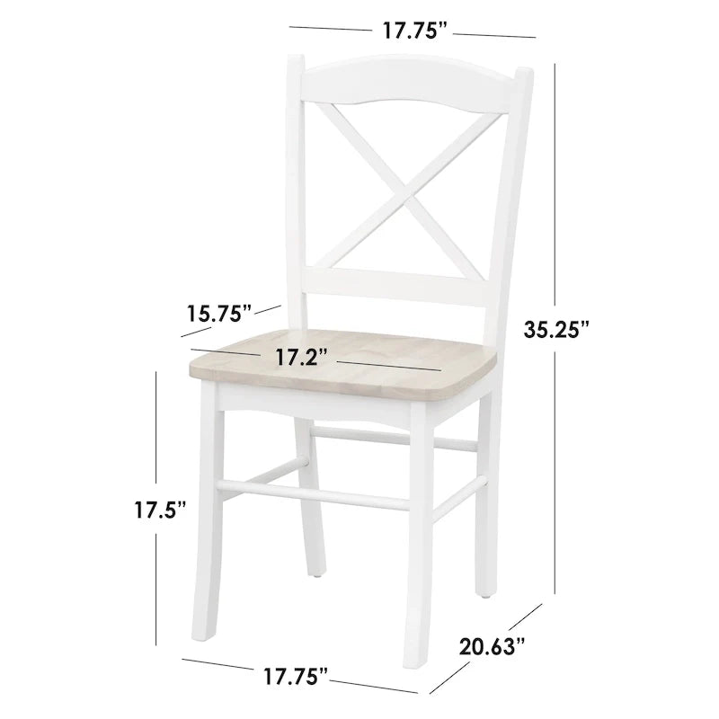 Simple Living Country Cottage Drop Leaf 3-piece Dining Set 25