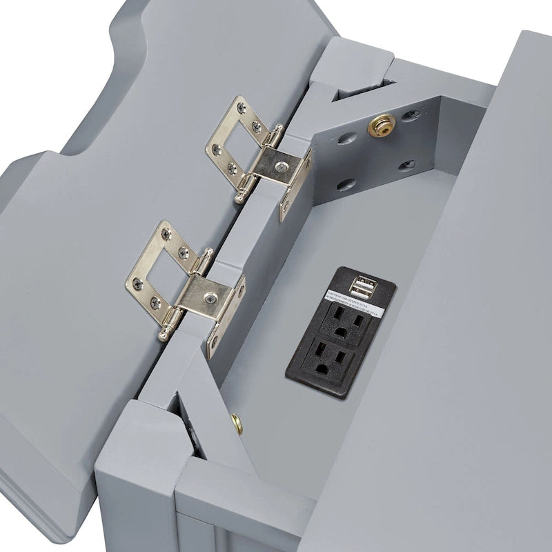 Tavolino con 1 cassetto Zayden con stazione di ricarica di iNSPIRE Q Bold 34