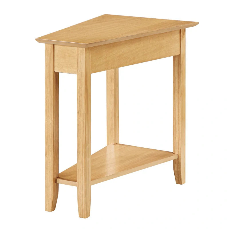 Convenience Concepts Tavolino a cuneo American Heritage con ripiano 25
