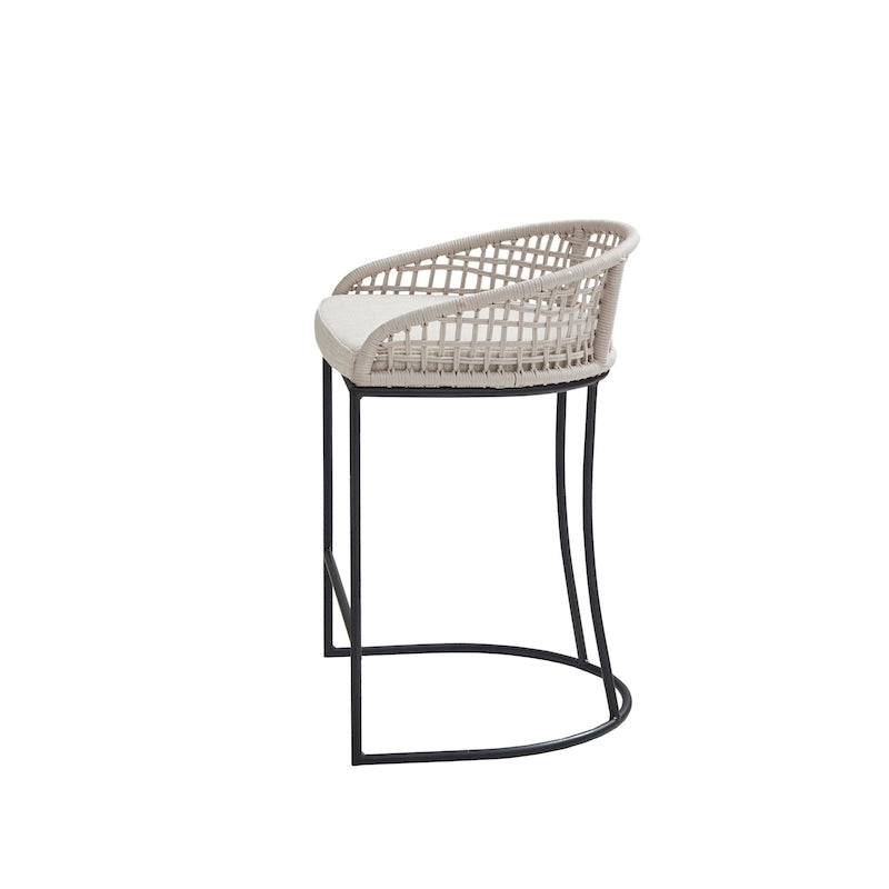 Sgabello da bancone Madison Park Carmel Intrecciato 25 15