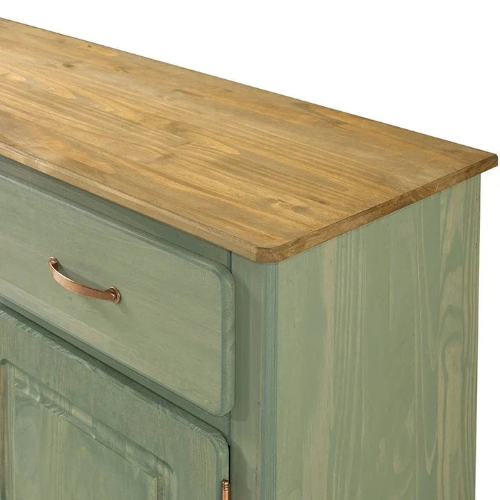 Wood Buffet Sideboard Green 15