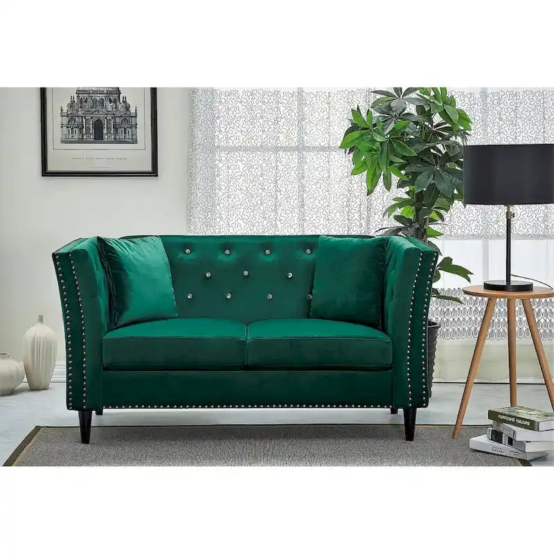 Divanetto in velluto Sukikim Gracewood Hollow 3
