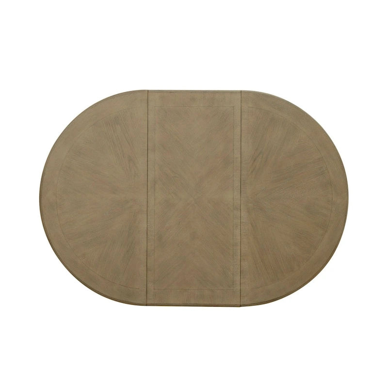 Magnolia Manor Round Pedestal Dining Table with Expandable Leaves - 2 Finishes 21