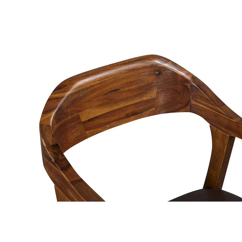 Rasmus Wood Counter or Bar Stool 18