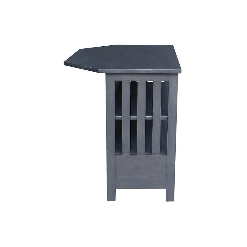 Solid Hardwood Mission Corner TV Stand 51