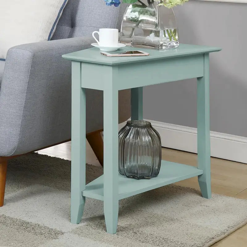 Convenience Concepts Tavolino a cuneo American Heritage con ripiano 18