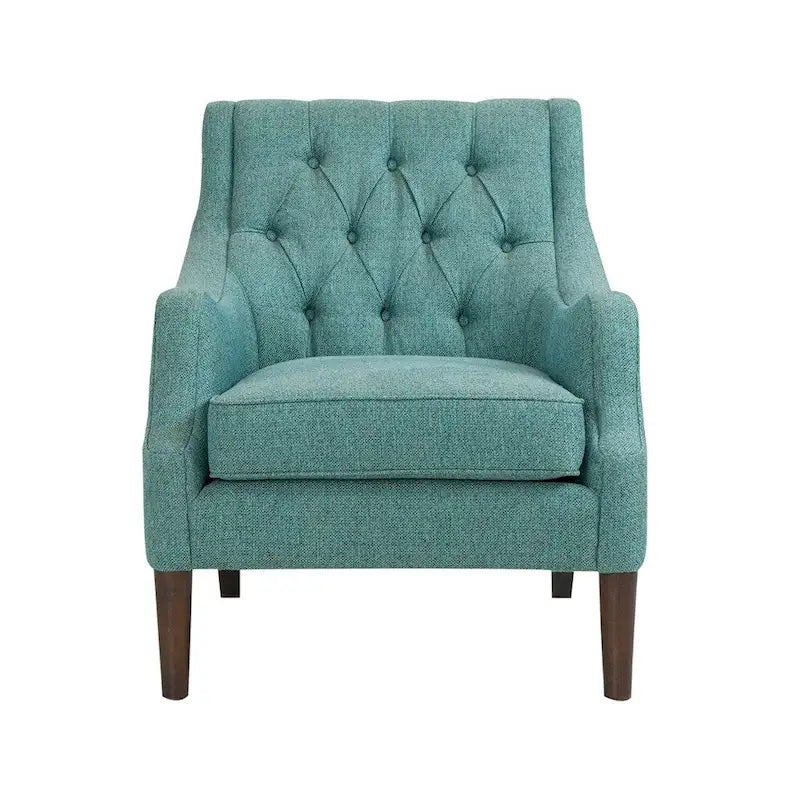 Modern Button Tufted Accent Chair 20