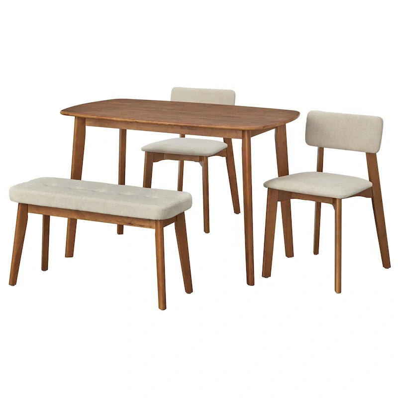 Simple Living 4-Piece Nettie Solid Wood Dining Set 14