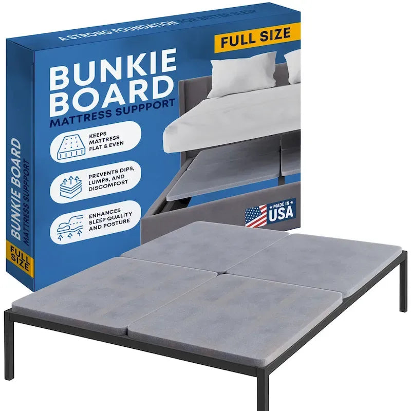 1.5 Split Wood Bunkie Board, Fully Assembled, Fabric Ventilation Cover - Replaces Wooden Slats or Box Spring for Bed Frames 9