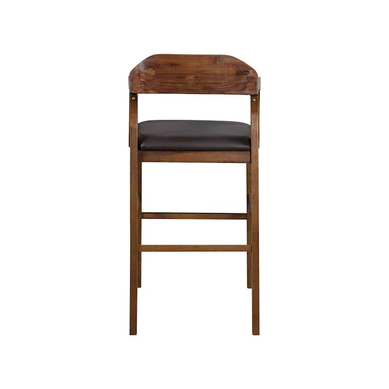 Rasmus Wood Counter or Bar Stool 17