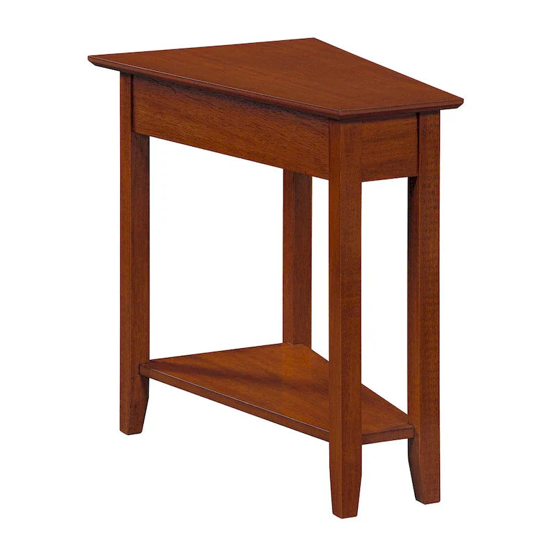 Convenience Concepts Tavolino a cuneo American Heritage con ripiano 21