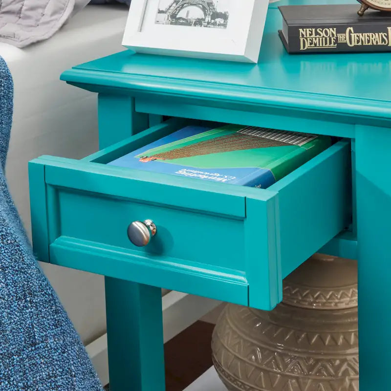 Tavolino con 1 cassetto Zayden con stazione di ricarica di iNSPIRE Q Bold 28