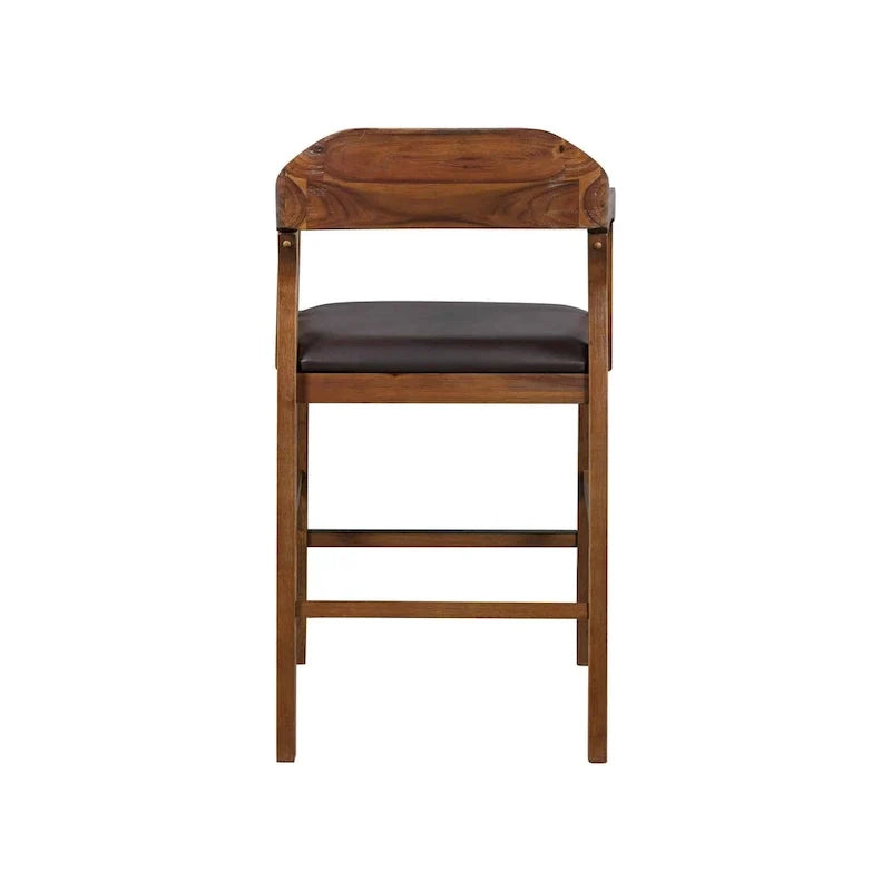 Rasmus Wood Counter or Bar Stool 4