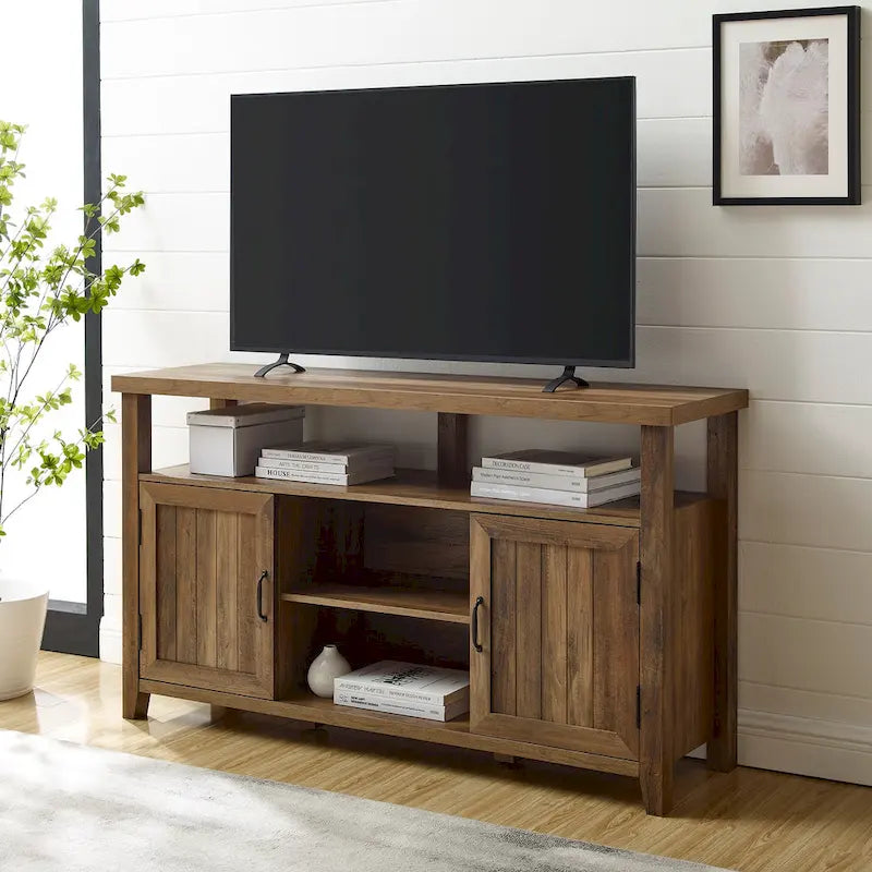Mobile TV alto Middlebrook da 58 pollici con ante a scanalature 23