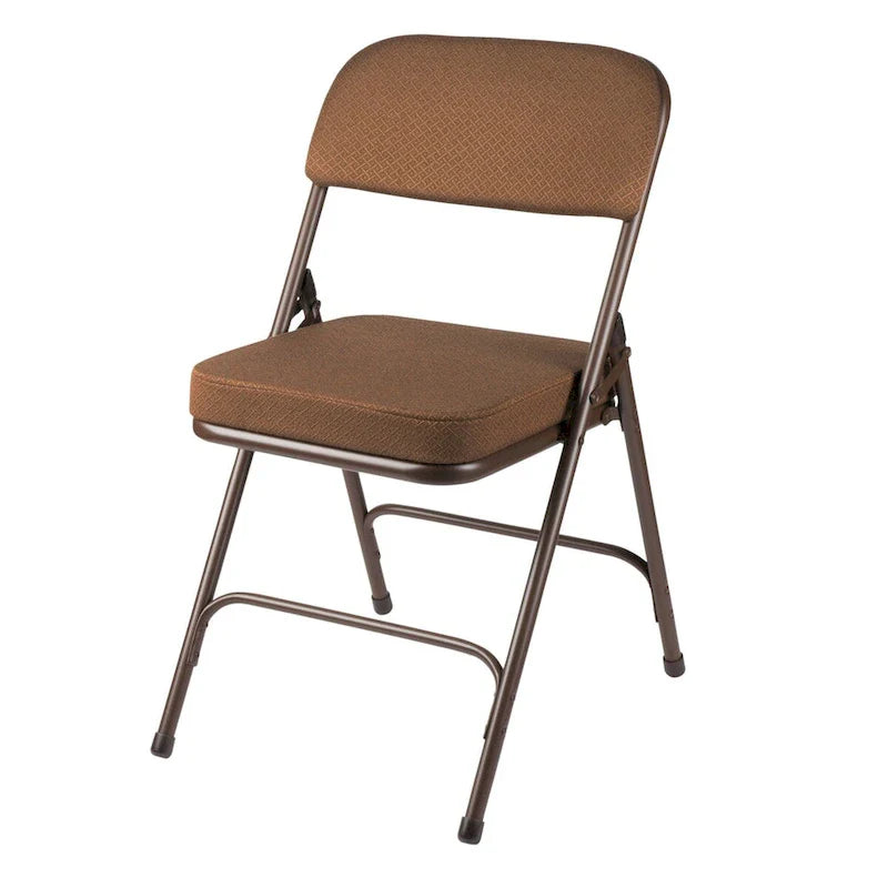 Hampden Furnishings Bernadine Collection Deluxe Fabric Padded Folding Chair, Pack of 2 17