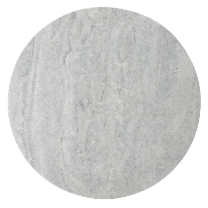 SAFAVIEH Couture Ghicu Tall Round Marble Accent Table - 22 In W x 21 In D x 24 In H - 21Wx21Dx24H 17