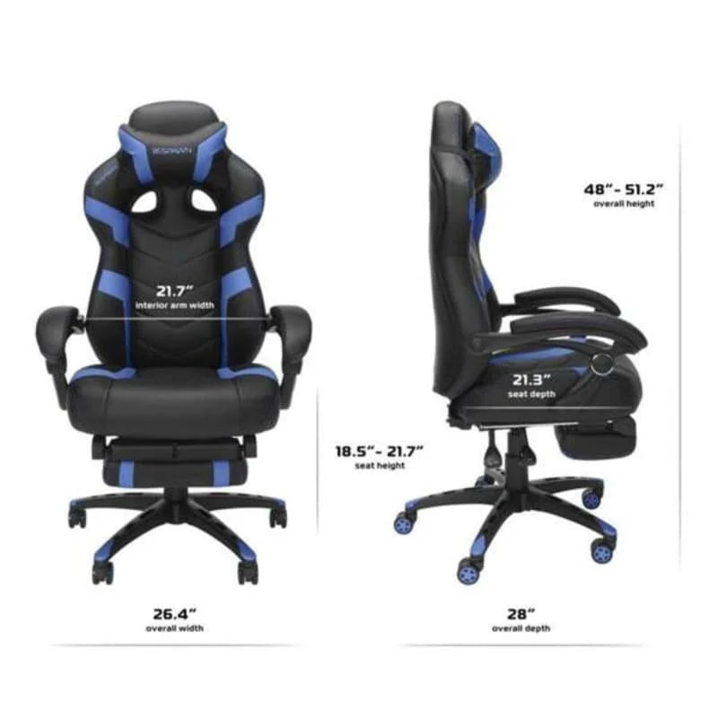 RESPAWN 110 Pro Gaming Chair - Gaming Chair with Footrest, Ergonomic Computer Desk Chair 34