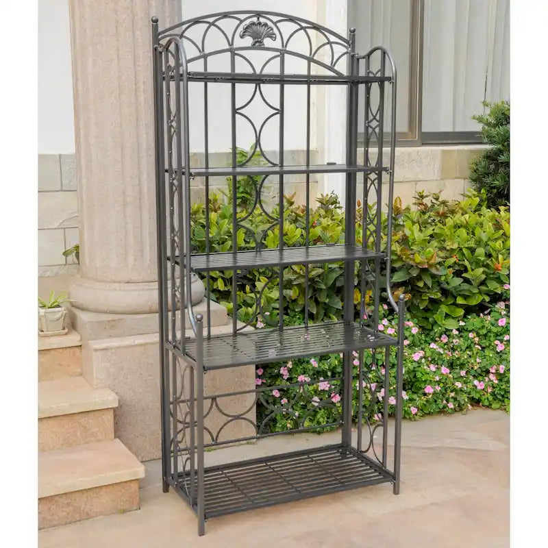 Mandalay 5-Tier Iron Baker's Rack 6