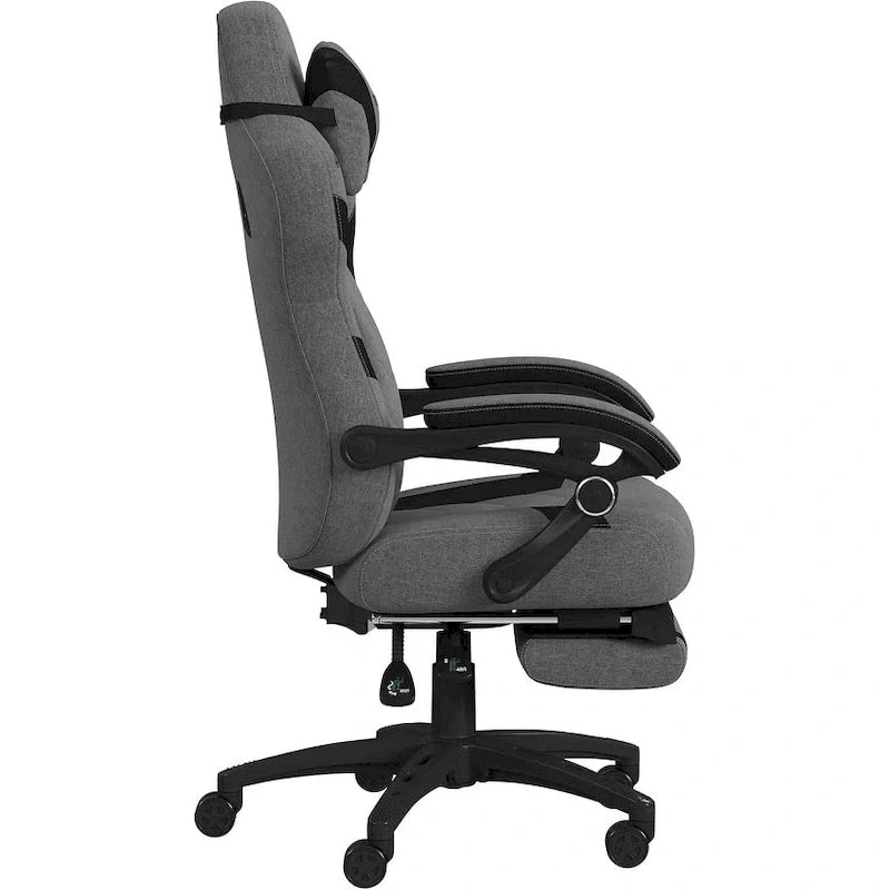 RESPAWN 110 Pro Gaming Chair - Gaming Chair with Footrest, Ergonomic Computer Desk Chair 45