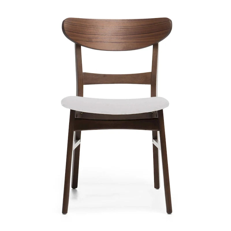 Set da pranzo rettangolare a 5 pezzi in legno di Idalia Fabric and Rubberwood di Christopher Knight Home 33