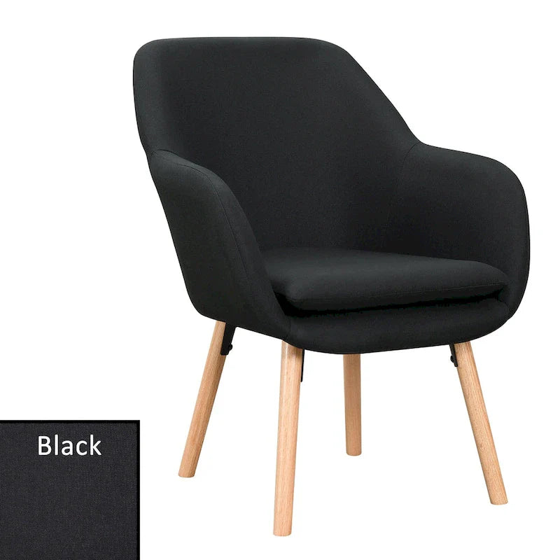 Convenience Concepts Take a Seat Charlotte Poltrona Accento Imbottita con Schienale Alto 7