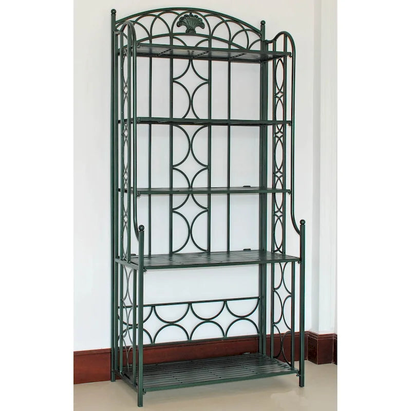 Mandalay 5-Tier Iron Baker's Rack 9