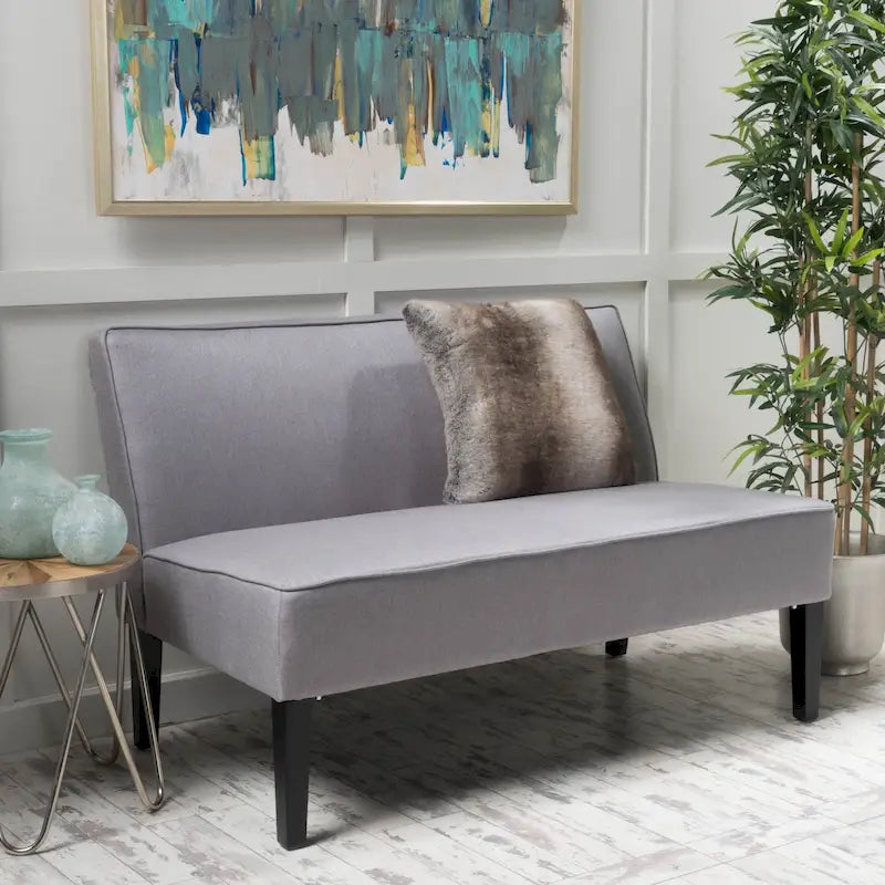 Divanetto Dejon in Tessuto di Christopher Knight Home 12