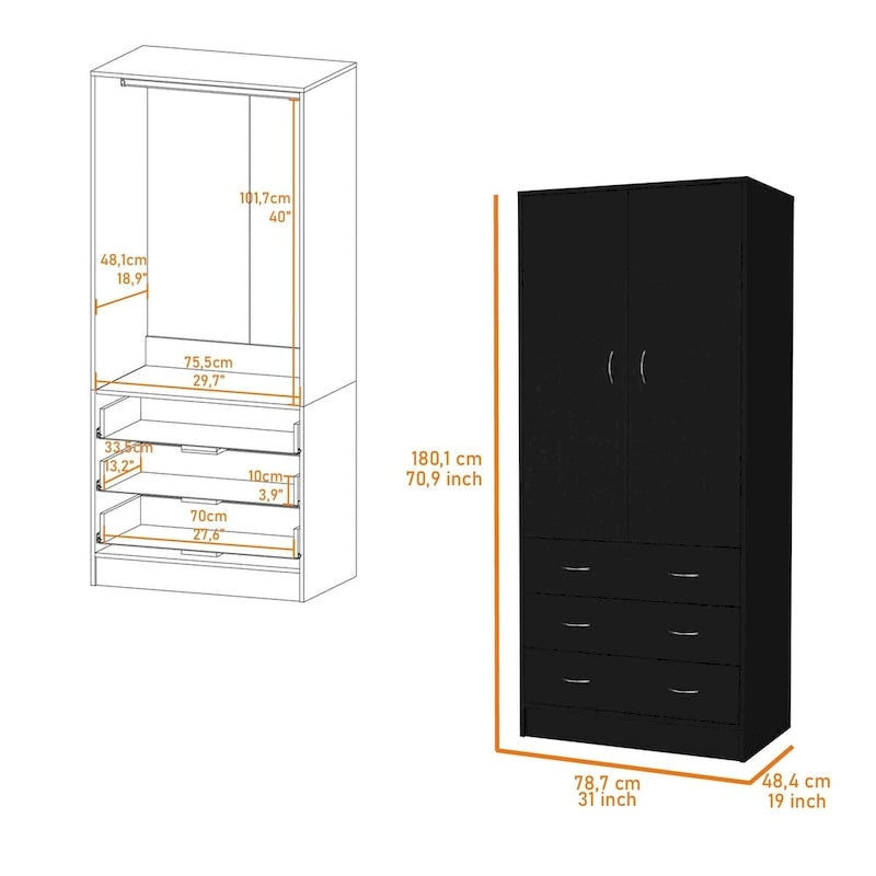 Prescott Armoire - White 11