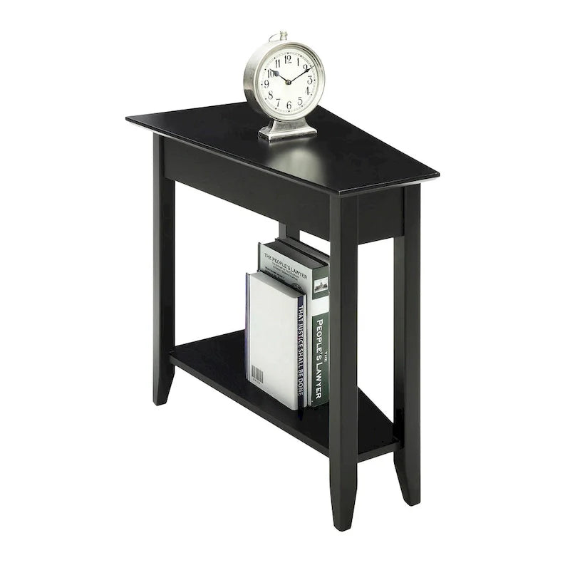 Convenience Concepts Tavolino a cuneo American Heritage con ripiano 39