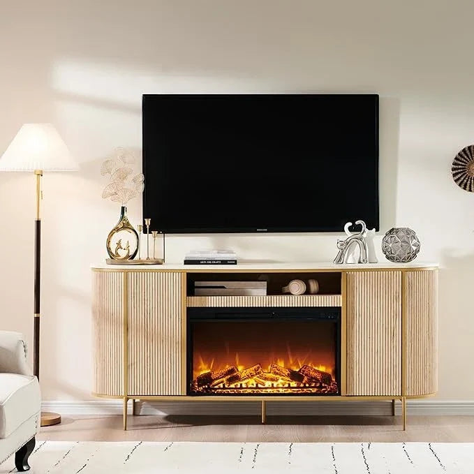 70 Mobili TV Camino di lusso moderni, Centro multimediale, Consolle TV 3