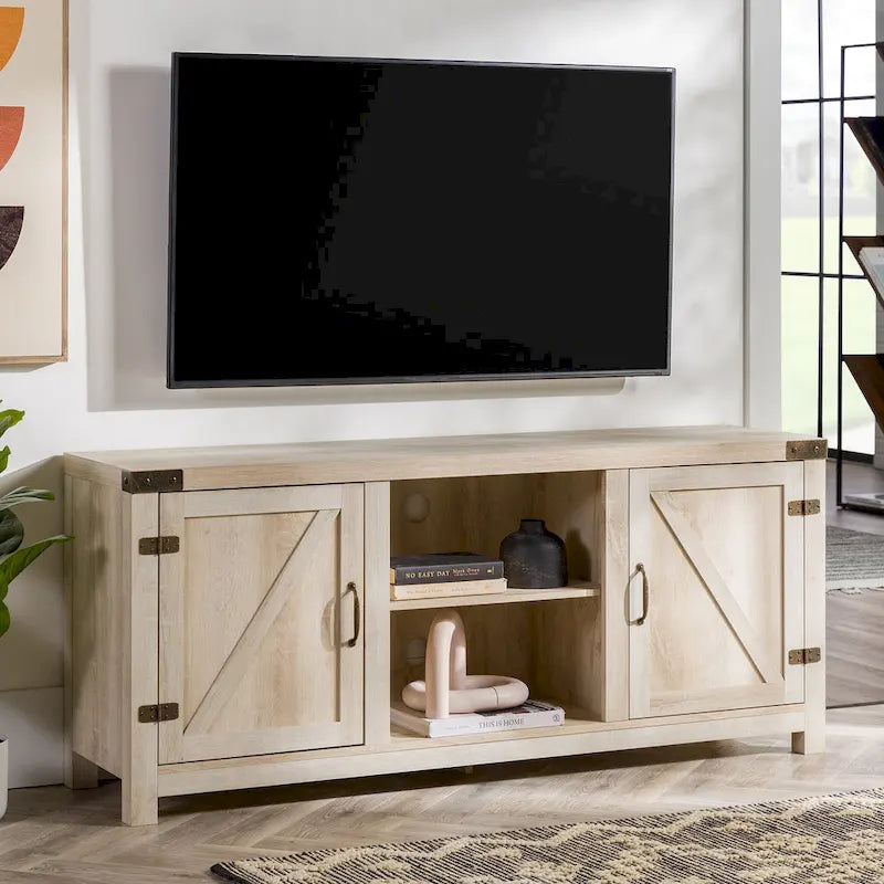 Middlebrook Firebranch 58-inch Barn Door TV Stand 50
