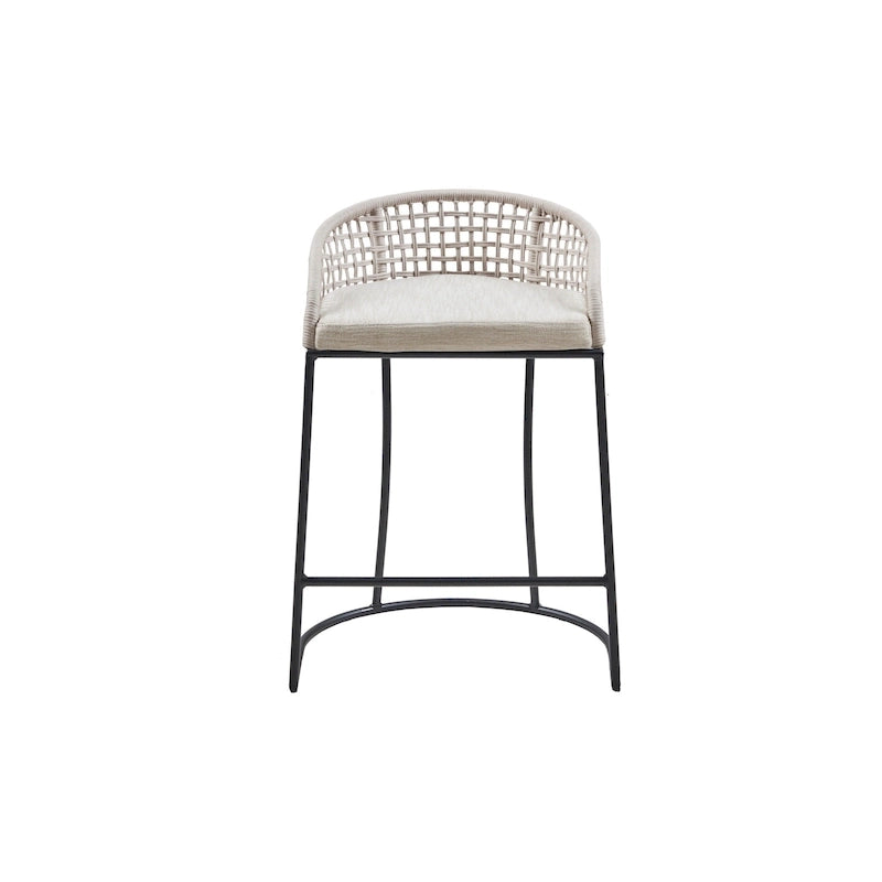 Sgabello da bancone Madison Park Carmel Intrecciato 25 14